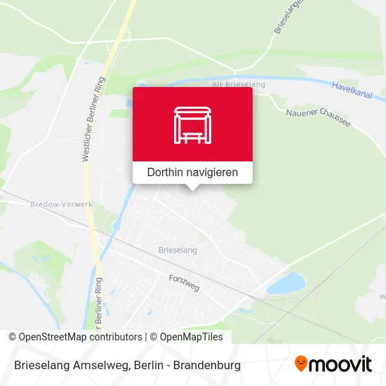 Brieselang Amselweg Karte