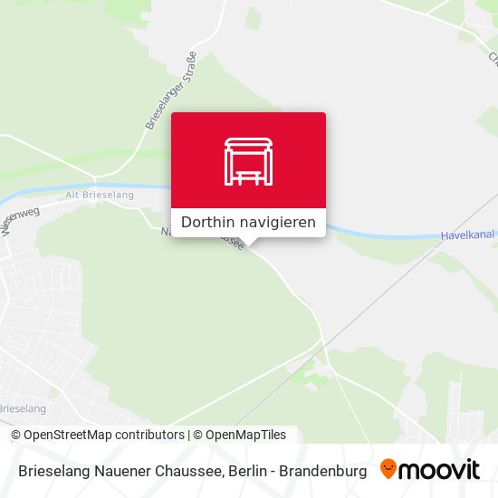 Brieselang Nauener Chaussee Karte