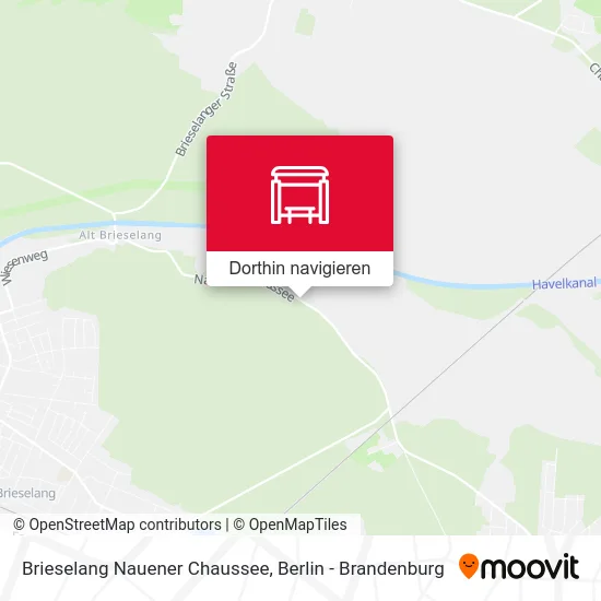 Brieselang Nauener Chaussee Karte