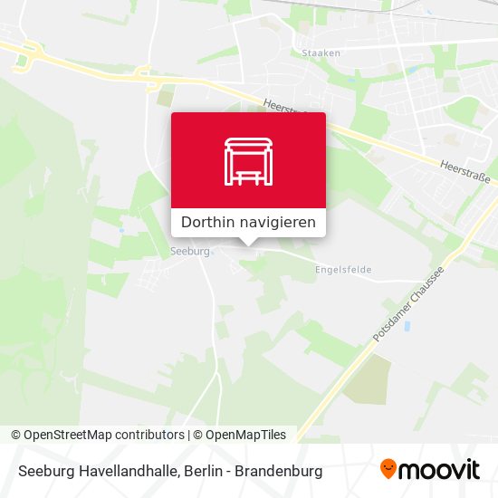 Seeburg Havellandhalle Karte