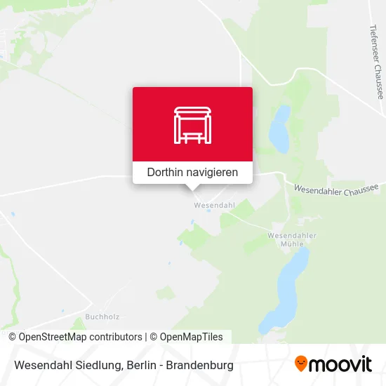 Wesendahl Siedlung Karte