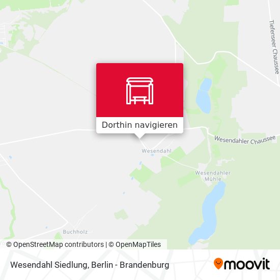 Wesendahl Siedlung Karte