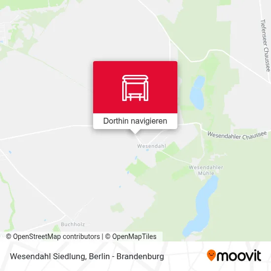 Wesendahl Siedlung Karte