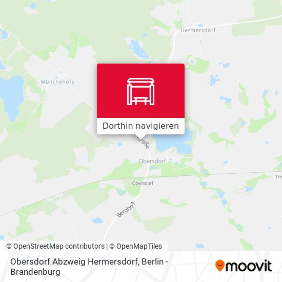 Obersdorf Abzweig Hermersdorf Karte