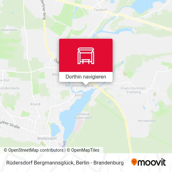 Rüdersdorf Bergmannsglück Karte