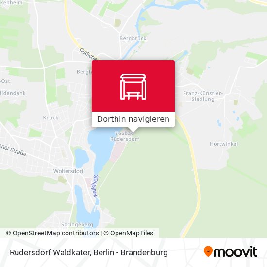 Rüdersdorf Waldkater Karte