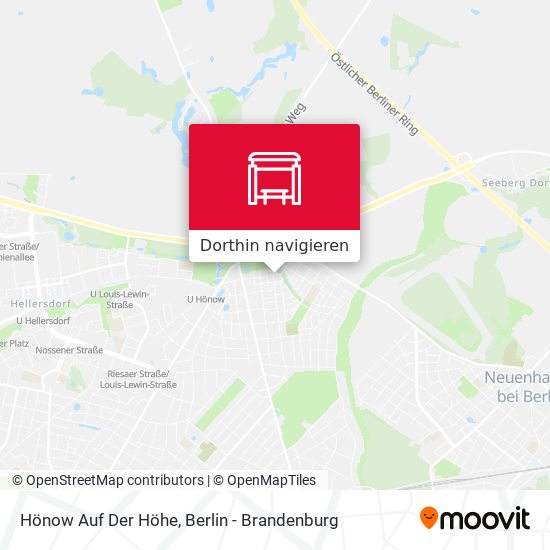 Hönow Auf Der Höhe Karte
