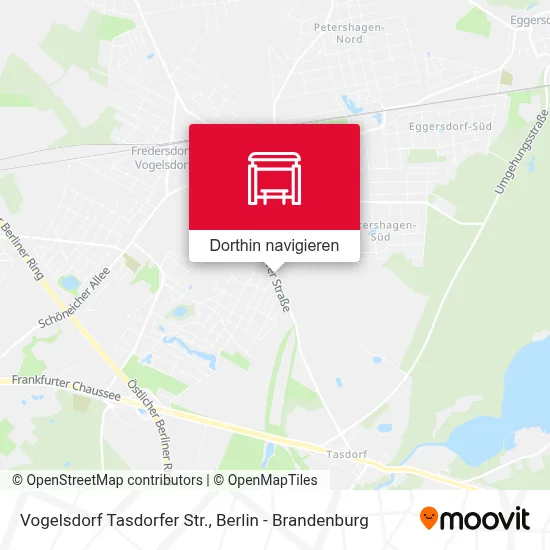 Vogelsdorf Tasdorfer Str. Karte