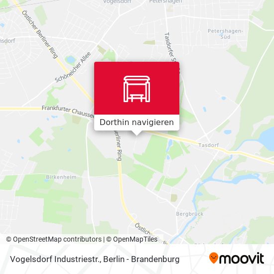 Vogelsdorf Industriestr. Karte