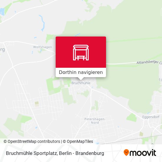 Bruchmühle Sportplatz Karte