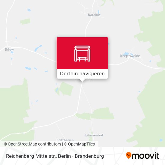 Reichenberg Mittelstr. Karte