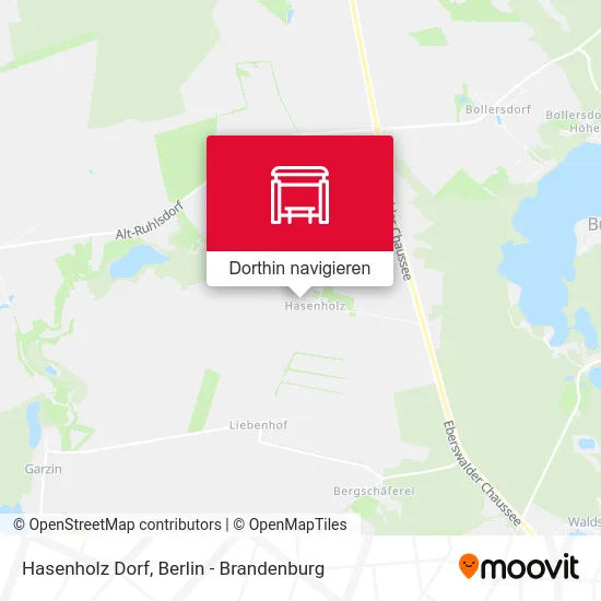 Hasenholz Dorf Karte