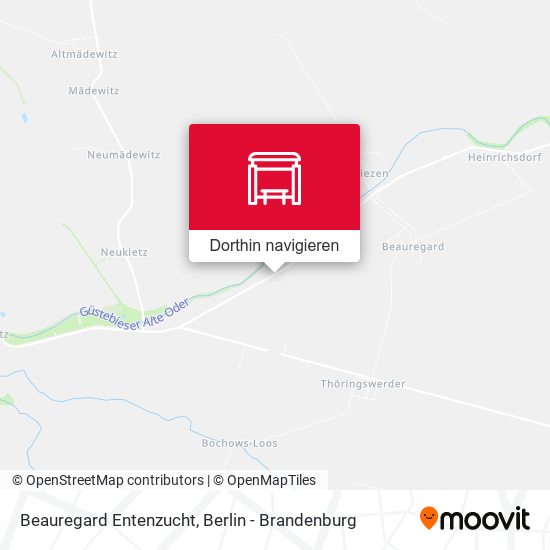 Beauregard Entenzucht Karte