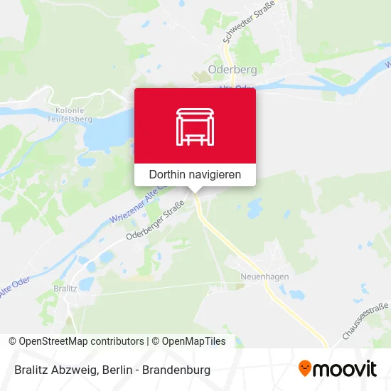 Bralitz Abzweig Karte