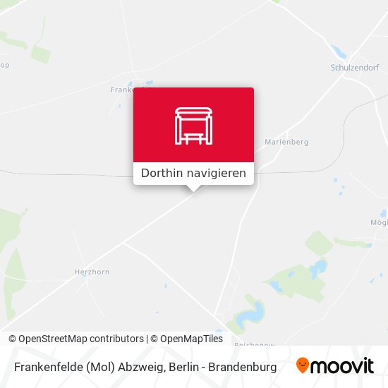 Frankenfelde (Mol) Abzweig Karte