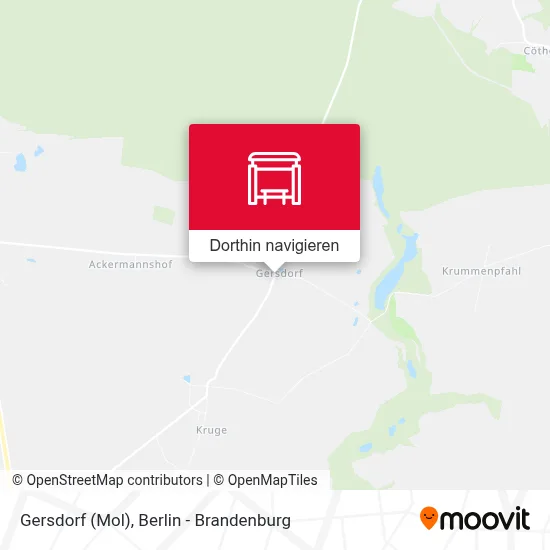Gersdorf (Mol) Karte