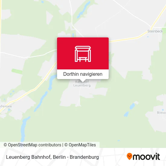 Leuenberg Bahnhof Karte