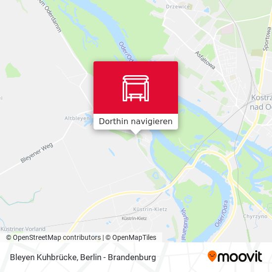 Bleyen Kuhbrücke Karte
