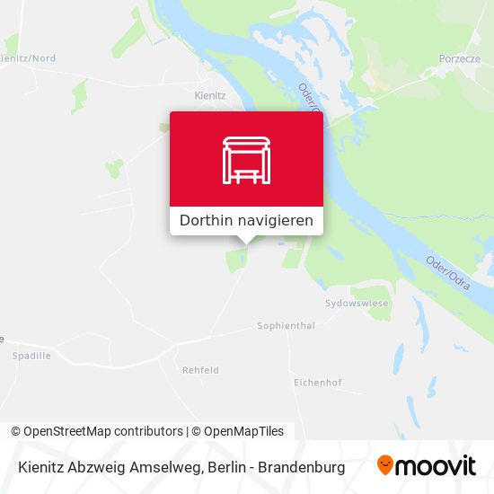 Kienitz Abzweig Amselweg Karte