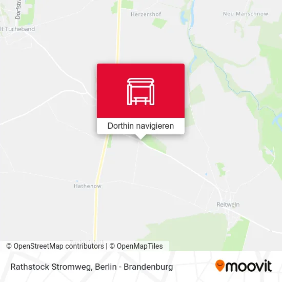 Rathstock Stromweg Karte