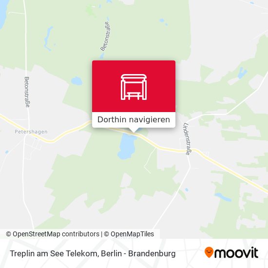 Treplin am See Telekom Karte