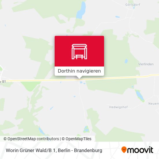 Worin Grüner Wald/B 1 Karte