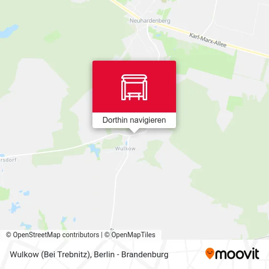 Wulkow (Bei Trebnitz) Karte