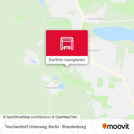 Teschendorf Unterweg Karte