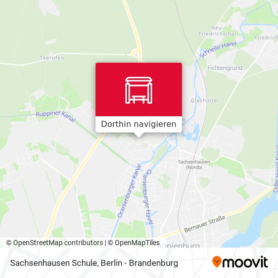 Sachsenhausen Schule Karte