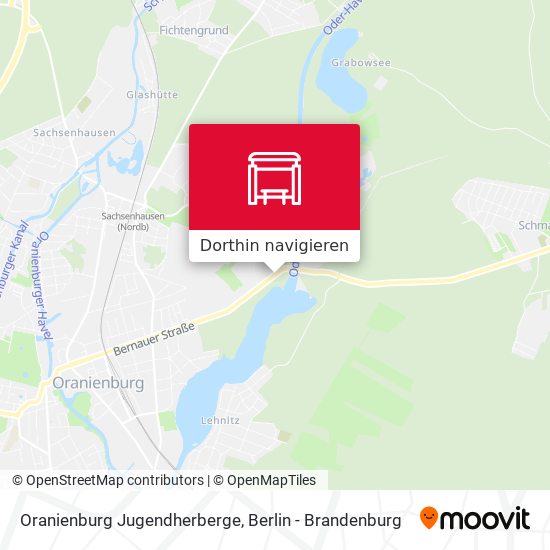 Oranienburg Jugendherberge Karte