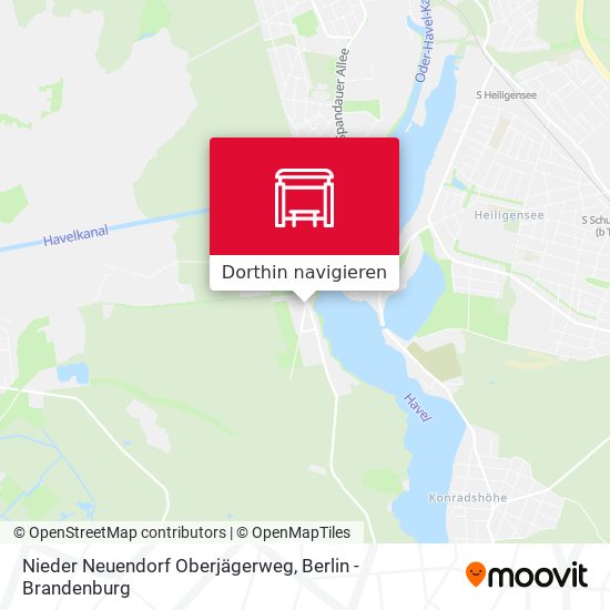 Nieder Neuendorf Oberjägerweg Karte