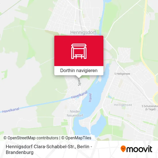 Hennigsdorf Clara-Schabbel-Str. Karte