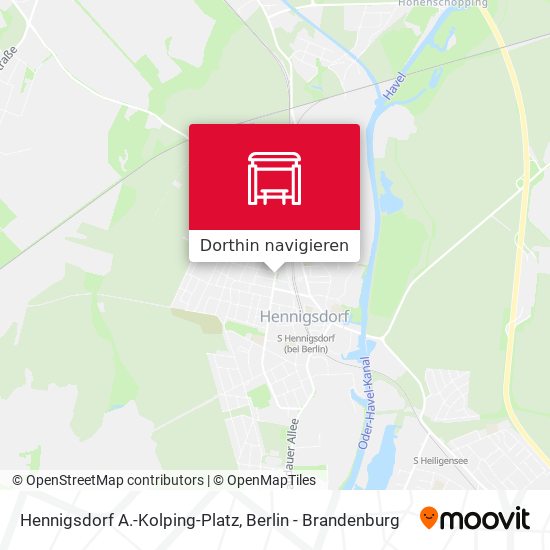 Hennigsdorf A.-Kolping-Platz Karte