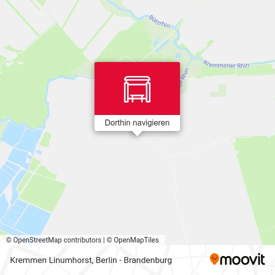 Kremmen Linumhorst Karte