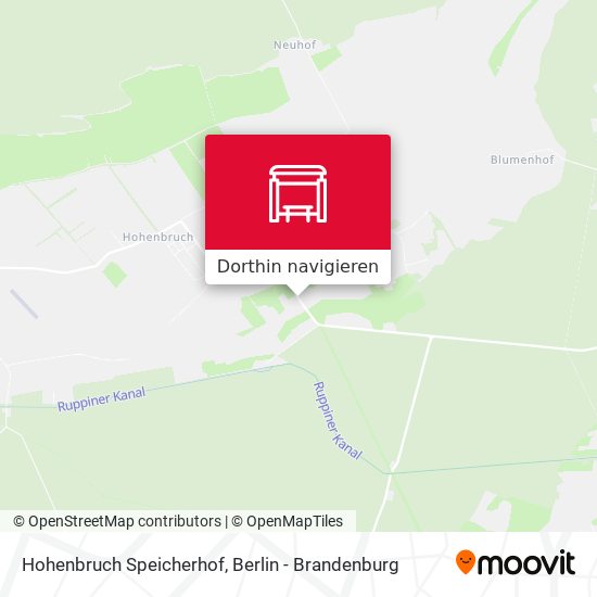 Hohenbruch Speicherhof Karte