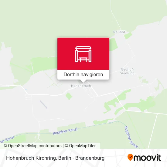 Hohenbruch Kirchring Karte