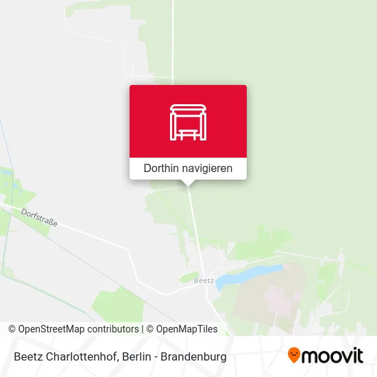 Beetz Charlottenhof Karte