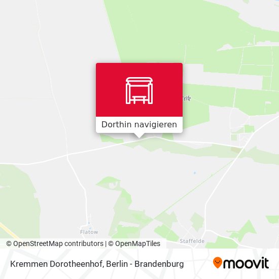Kremmen Dorotheenhof Karte