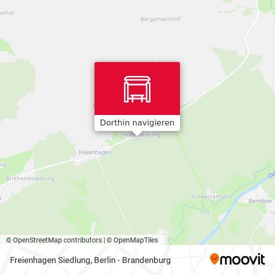 Freienhagen Siedlung Karte