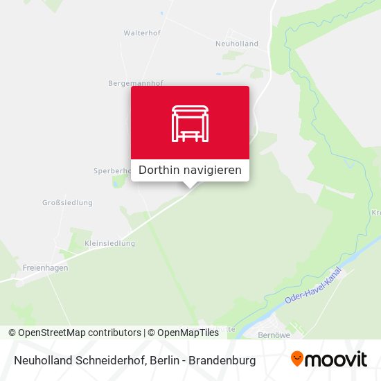 Neuholland Schneiderhof Karte