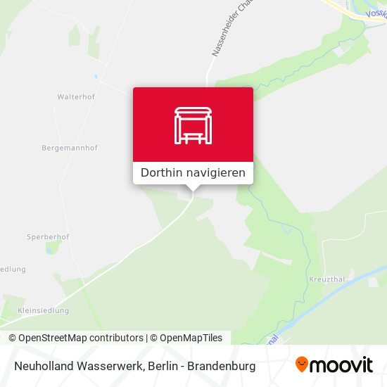 Neuholland Wasserwerk Karte