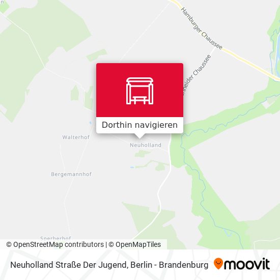 Neuholland Straße Der Jugend Karte
