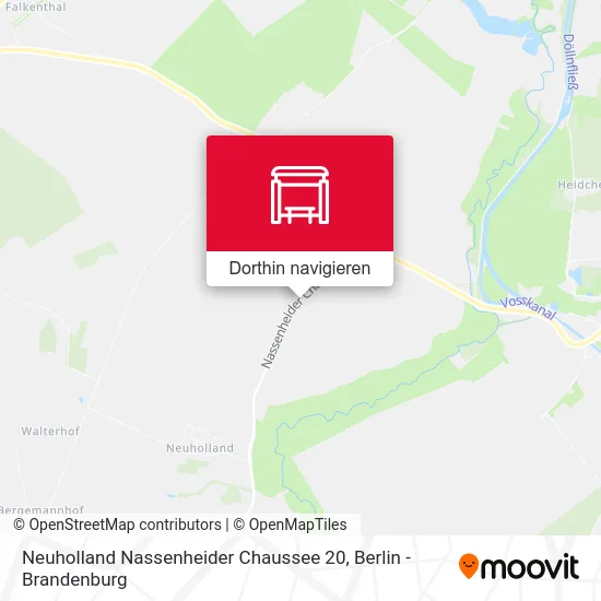 Neuholland Nassenheider Chaussee 20 Karte