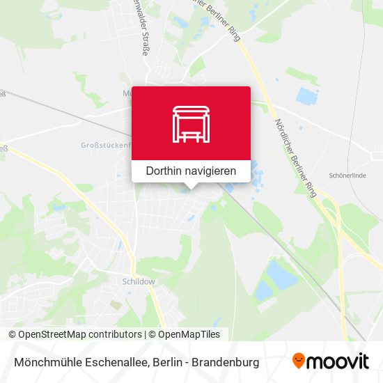 Mönchmühle Eschenallee Karte