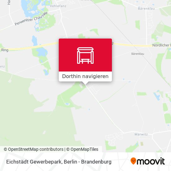 Eichstädt Gewerbepark Karte