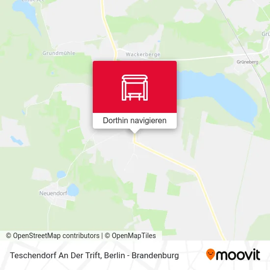 Teschendorf An Der Trift Karte