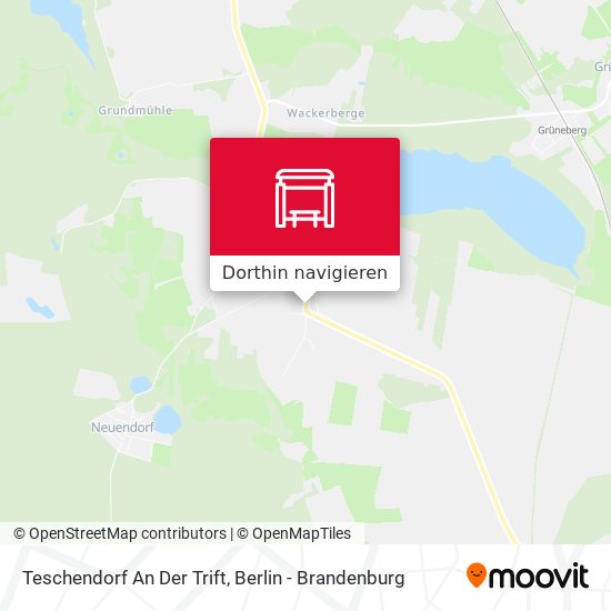 Teschendorf An Der Trift Karte