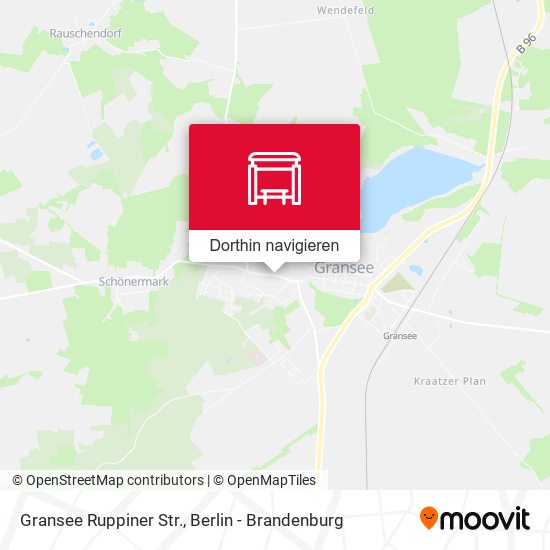 Gransee Ruppiner Str. Karte