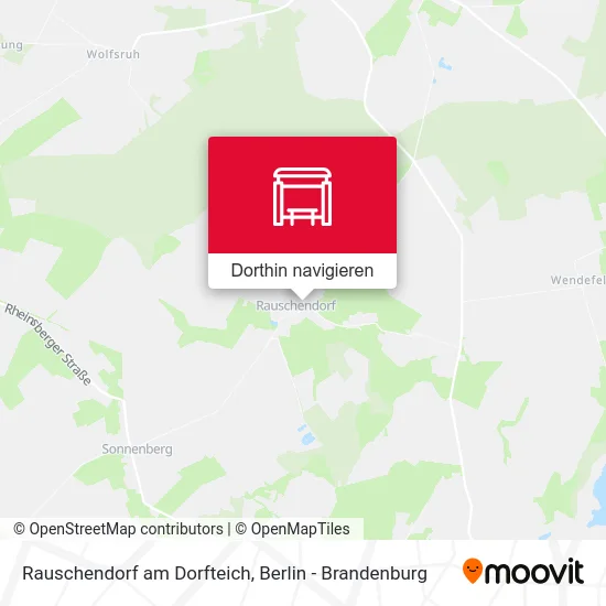 Rauschendorf am Dorfteich Karte