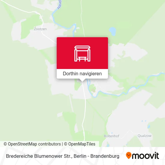 Bredereiche Blumenower Str. Karte